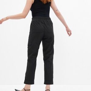 Gap Nylon Pull on Cargo Pants Black -  M